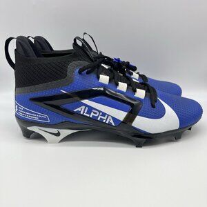 Nike Alpha Menace 4 Elite Men's Football Cleats Blue Size 11 FD7036-400